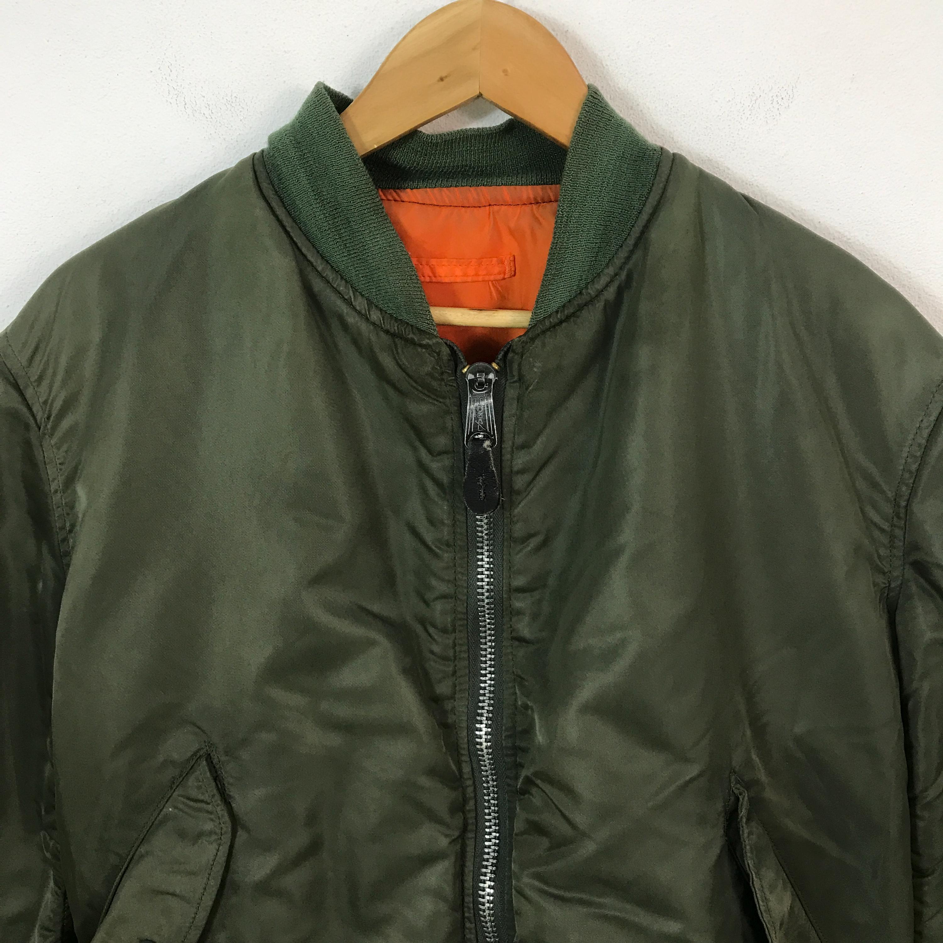 Vintage Ma-1 Jacket Flyers Bomber Alpha Industries Jacket - Etsy