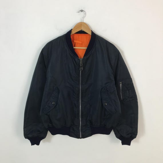 Vtg Flyer's Man Intermediate Ma-1 Bomber Jacket - Etsy
