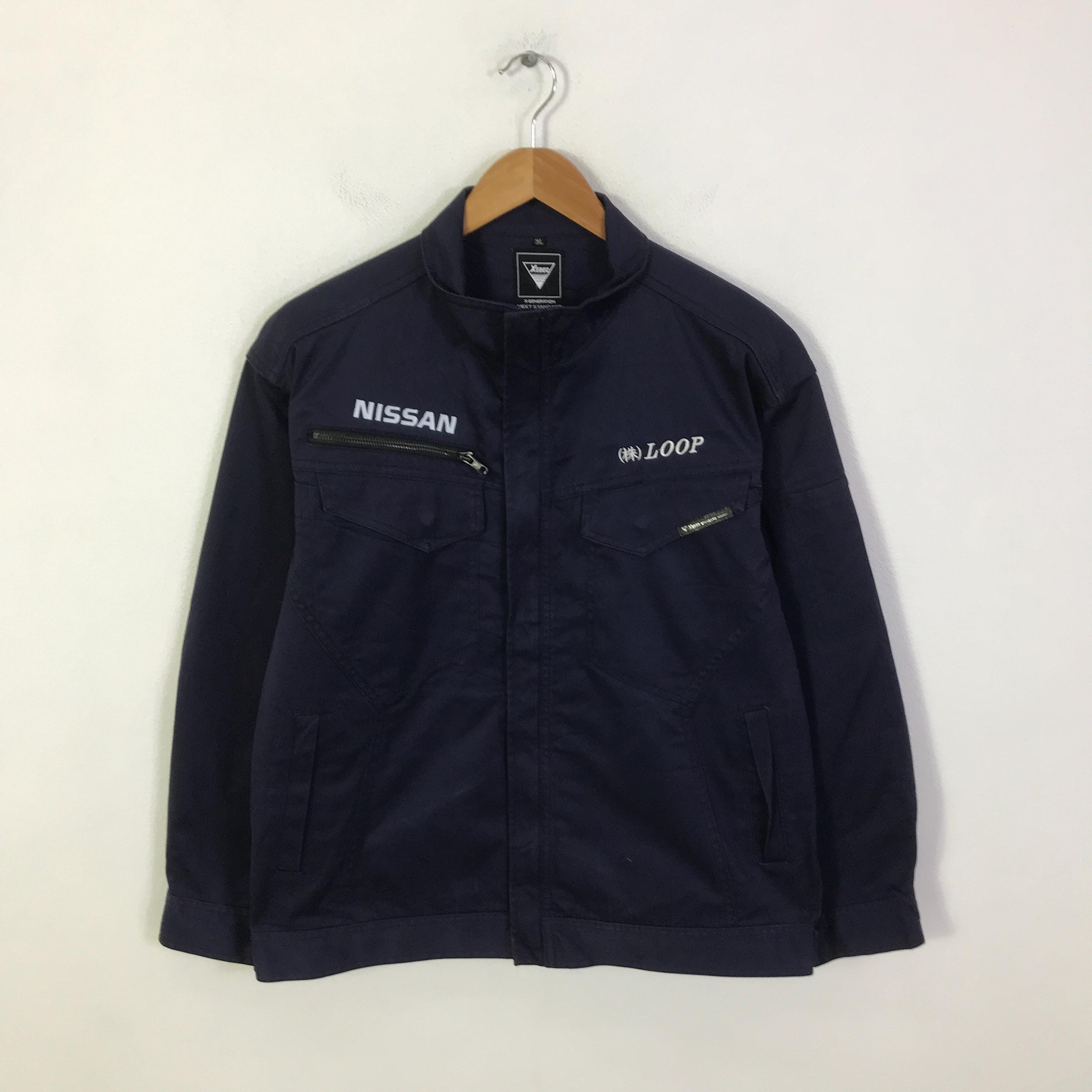 CALSONIC NISSAN R90C レーシングジャケット Japan Custom Nissan X Calsonic Racing Work Jacket - Etsy