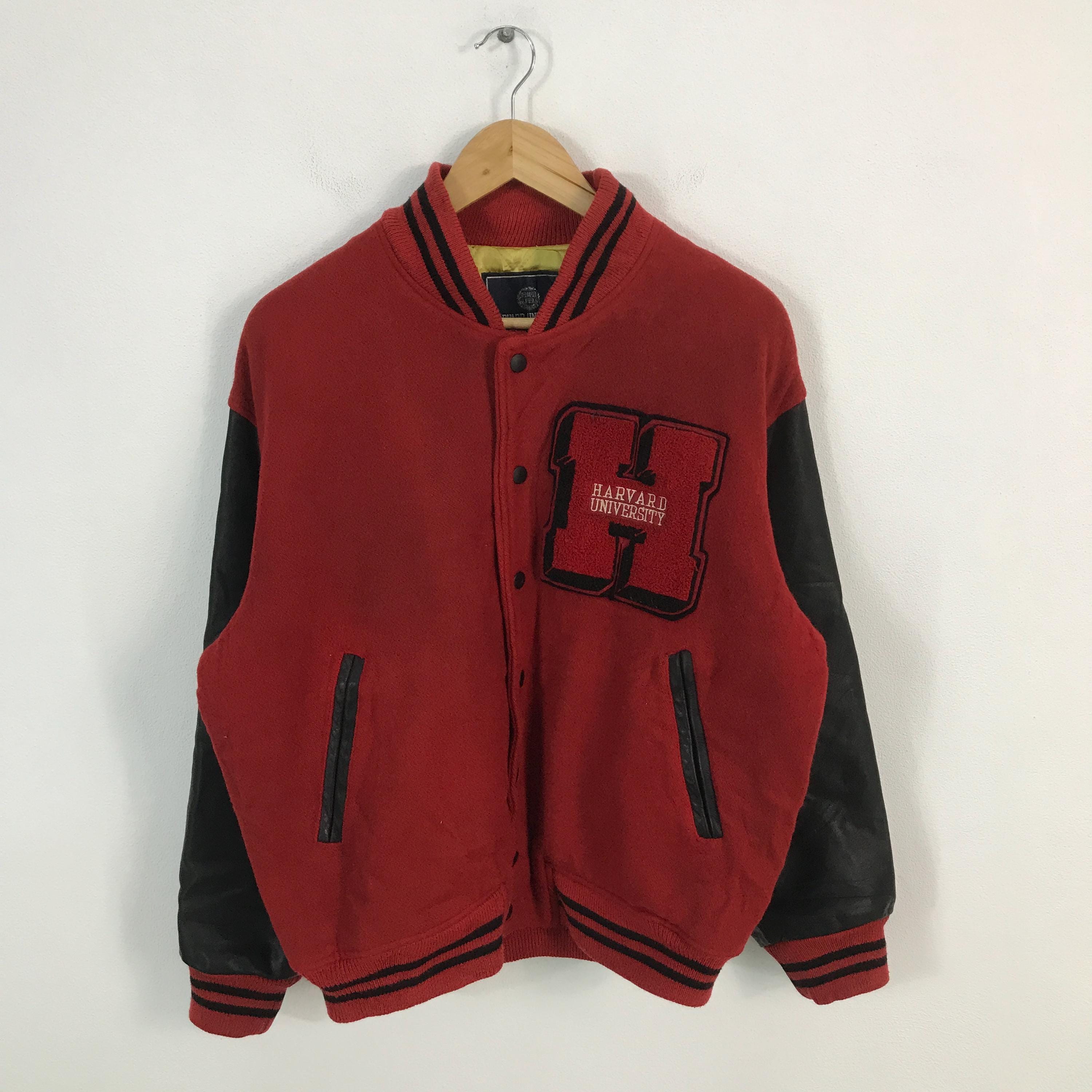Vintage 90s Harvard University Japan Varsity Jacket - Etsy