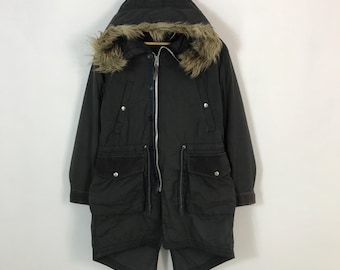 Vintage Undercover X Uniqlo Jun Takahashi Parkas Fur Hoodies