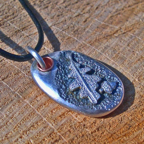 Oak Leaf Necklace, Oak Leaf Pendant, Acorn Necklace, Silver Oak Leaf, Silver Acorn