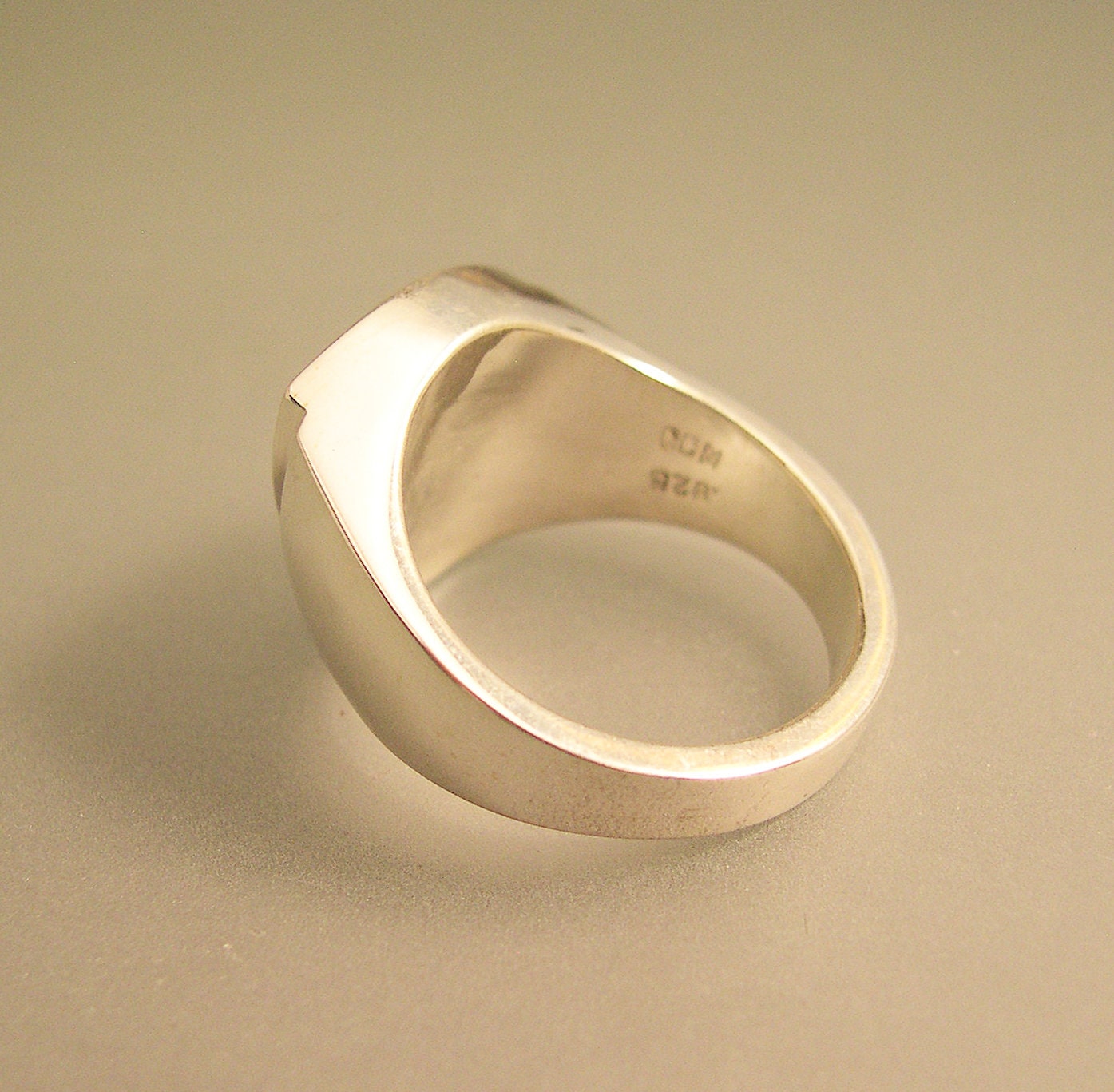 Triangle Men Rings Turquoise Triangle Men's Ring, Inlay, Heavy Sterling Silver - Etsy