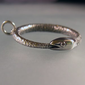 Ouroboros Pendant, Ouroboros Necklace,  Serpant Pendant, Serpant Necklace, Sterling Silver