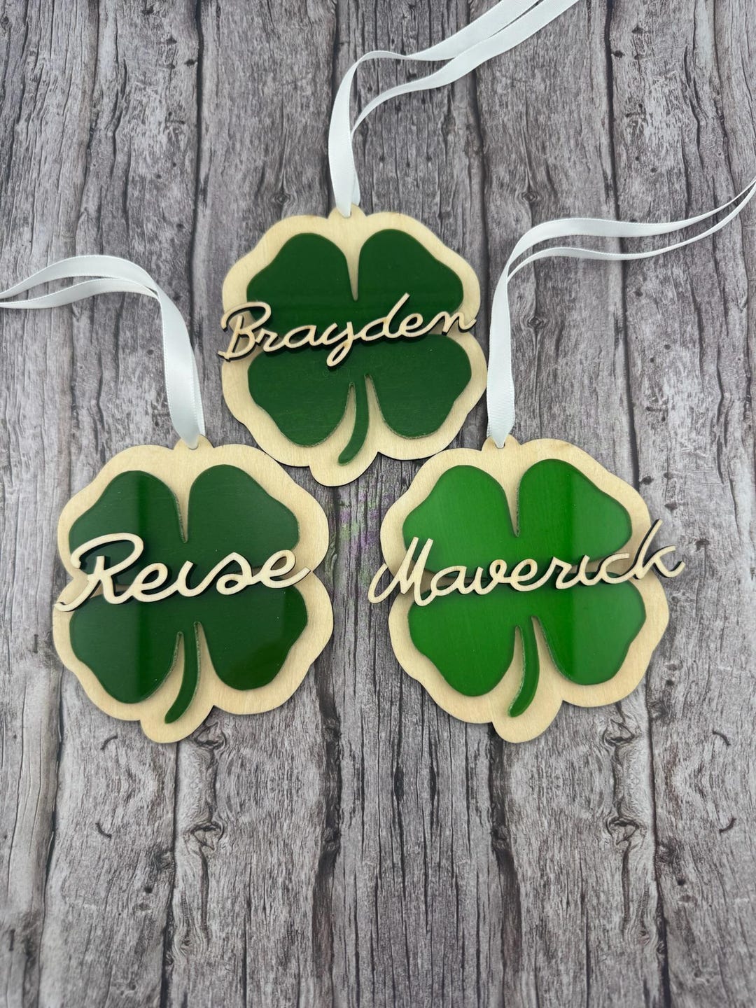 Custom St. Patrick's Day Decor Personalized Name Tag - Etsy