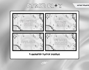 #CyberSL*T 4 Animated Twitch Screens