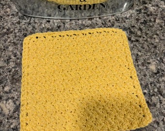 Dishcloth | Crochet Cotton Dish Cloth | 100% Cotton Dishcloth | handmade Dishcloth