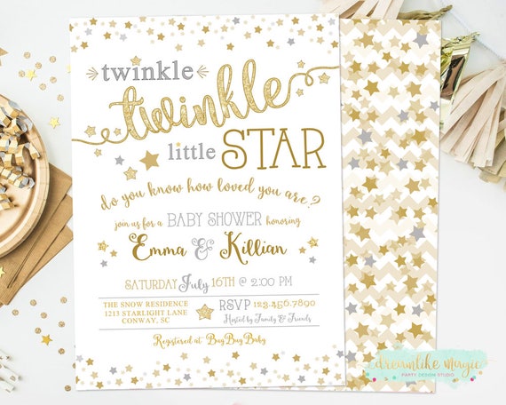 Twinkle Twinkle Little Star Baby Shower 