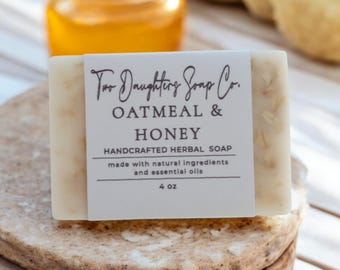 Oatmeal & Honey 4oz Bar Soap