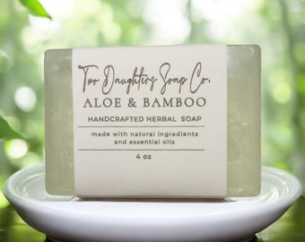 Aloe & Bamboo 4oz Bar Soap