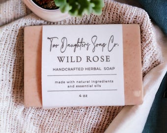 Wild Rose 4oz Bar Soap