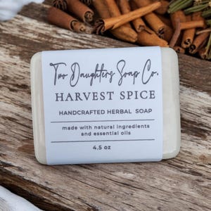 Harvest Spice Soap: Shea Butter Soaps, Clove, Natural Fragrance