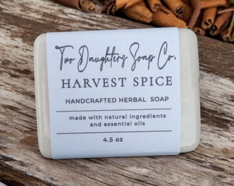 Harvest Spice Soap: Shea Butter Soaps, Clove, Natural Fragrance