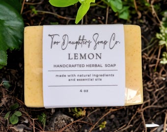 Lemon 4oz Bar Soap