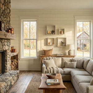 Modern reclaimed wood floating box shelf for rustic wall decor