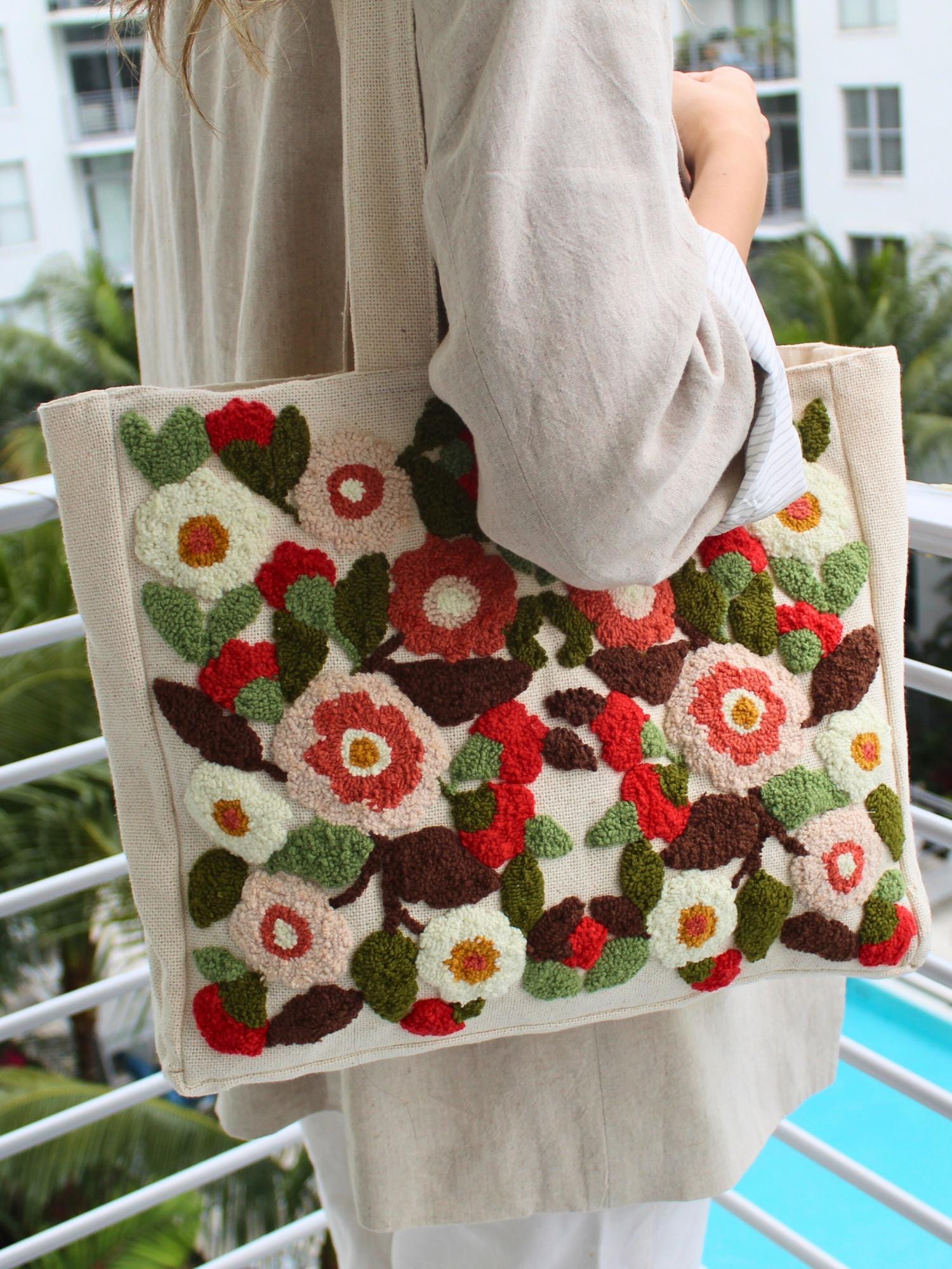 Punch needle bag - Etsy 日本