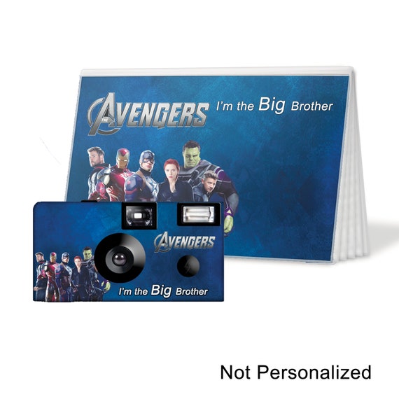 Avengers Endgame Camera and Photo Album Set-PERSONALIZE-Big Sister Gift, Big Brother, Birthday Gift, Christmas Gift - FREE options (PK900) Il_570xn