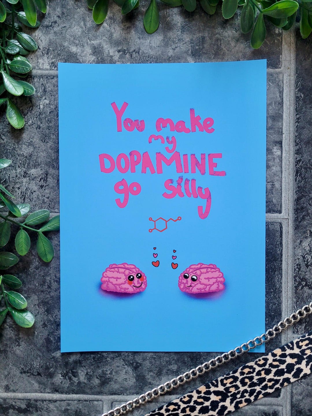 Dopamine Neurodivergent Art Print | ADHD & Autism Positive Wall Art ...