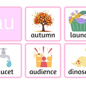 Phonics Flashcards voor kinderen Alfabetletters Geluiden, mengsels, digrafieken Montessori-leerhulpmiddel Educatieve kaarten voor kleuters en kleuters