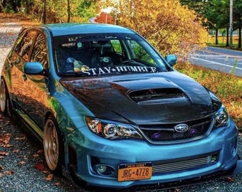 STAY HUMBLE - Car Decal - Sticker - Vinyl Decal - Windshield Banner