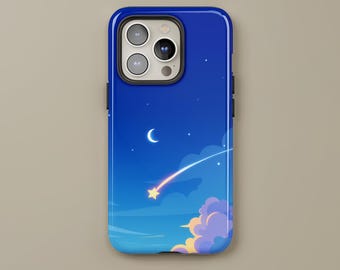 Shooting Star Night Sky Phone Case | iPhone, Samsung Galaxy & Google Pixel Cover