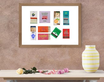 CUSTOMIZED Matchbook Digital Print