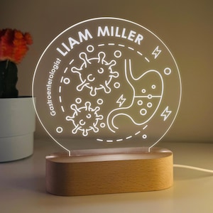 Custom Stomach Lamp for Gastroenterologists – Unique Gift for Medical Students and Graduates