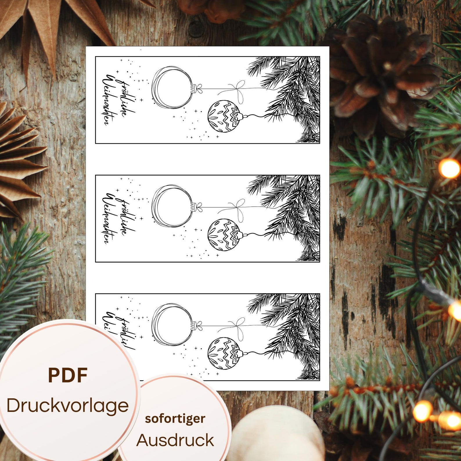 Ferrero Rocher Christmas Printable | Last Minute Gift | Merry Christmas ...