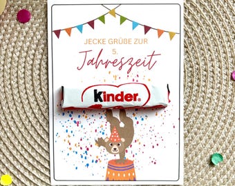 Adorno imprimible para bolsa de carnaval / Adorno para bolsa de dulces Fasching / Recuerdo de confeti y dulces DIY / Versión en alemán / Descarga instantánea / PDF