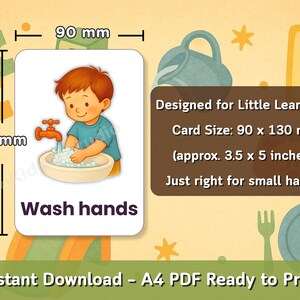 20 Life Skills Flashcards for Kids – Printable Self-care & Social ...