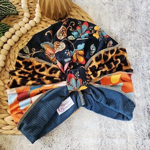 Paisley Turban | Headwrap for Hair Loss | OOAK|  Chemo Cap | Modest Fashion | Custom Fit Turban