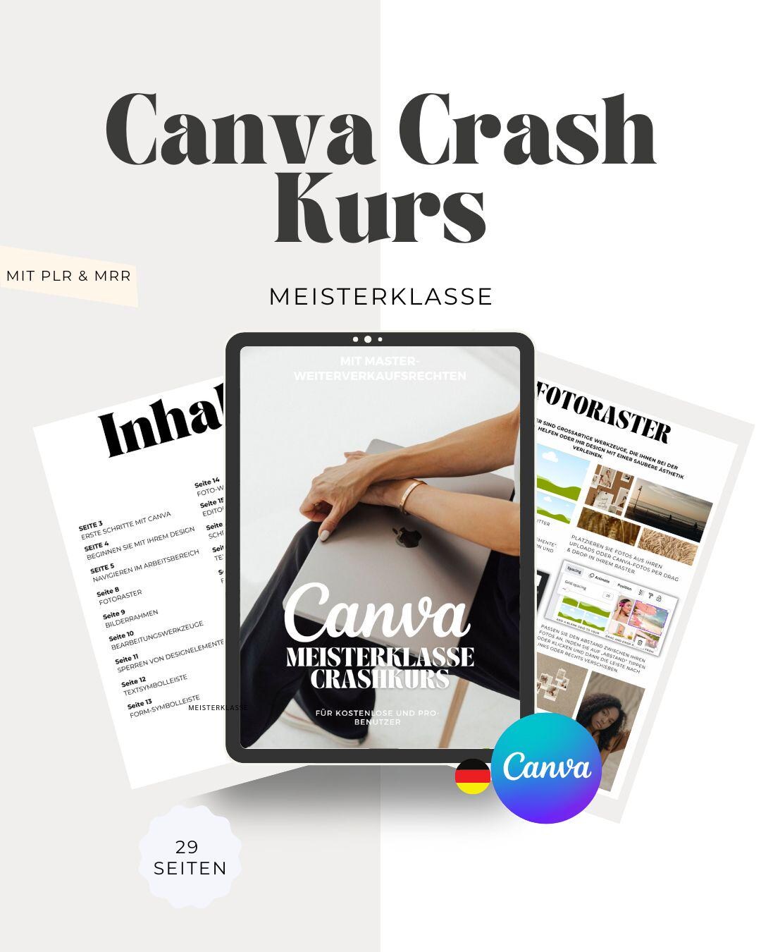 Canva Crash Course - A Compact Introductory Course on Using the Canva ...
