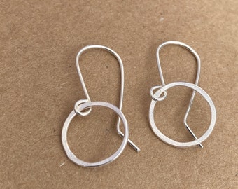 Everyday Silver Hoop Earrings