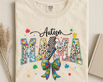 Autism Mama Shirt,In My Autism Mom Era Shirt,Coquette Autism Shirt,Autism Awareness Shirt,Puzzle Piece Mama Shirt,Autism Mom Gift