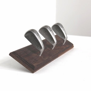 Golf Club Coat Rack – Multi-Hook Iron Club Head Hanging Fixture