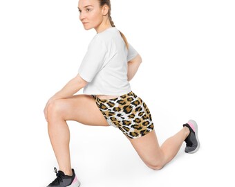 Leopard Print Shorts: Women's Trendy Casual Wear, Beach Attire