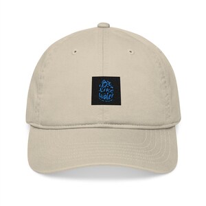 Embroidered Organic Baseball Cap - Casual Style, Eco-Friendly Gift, Summer Accessory, Outdoor Hat, Unique Sportswear image 2
