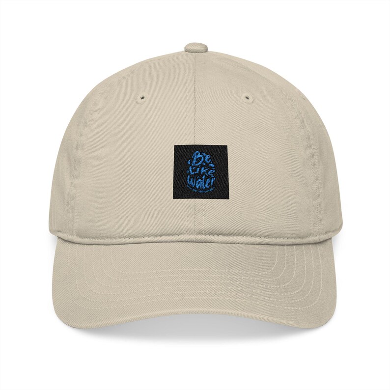 Embroidered Organic Baseball Cap - Casual Style, Eco-Friendly Gift, Summer Accessory, Outdoor Hat, Unique Sportswear image 2
