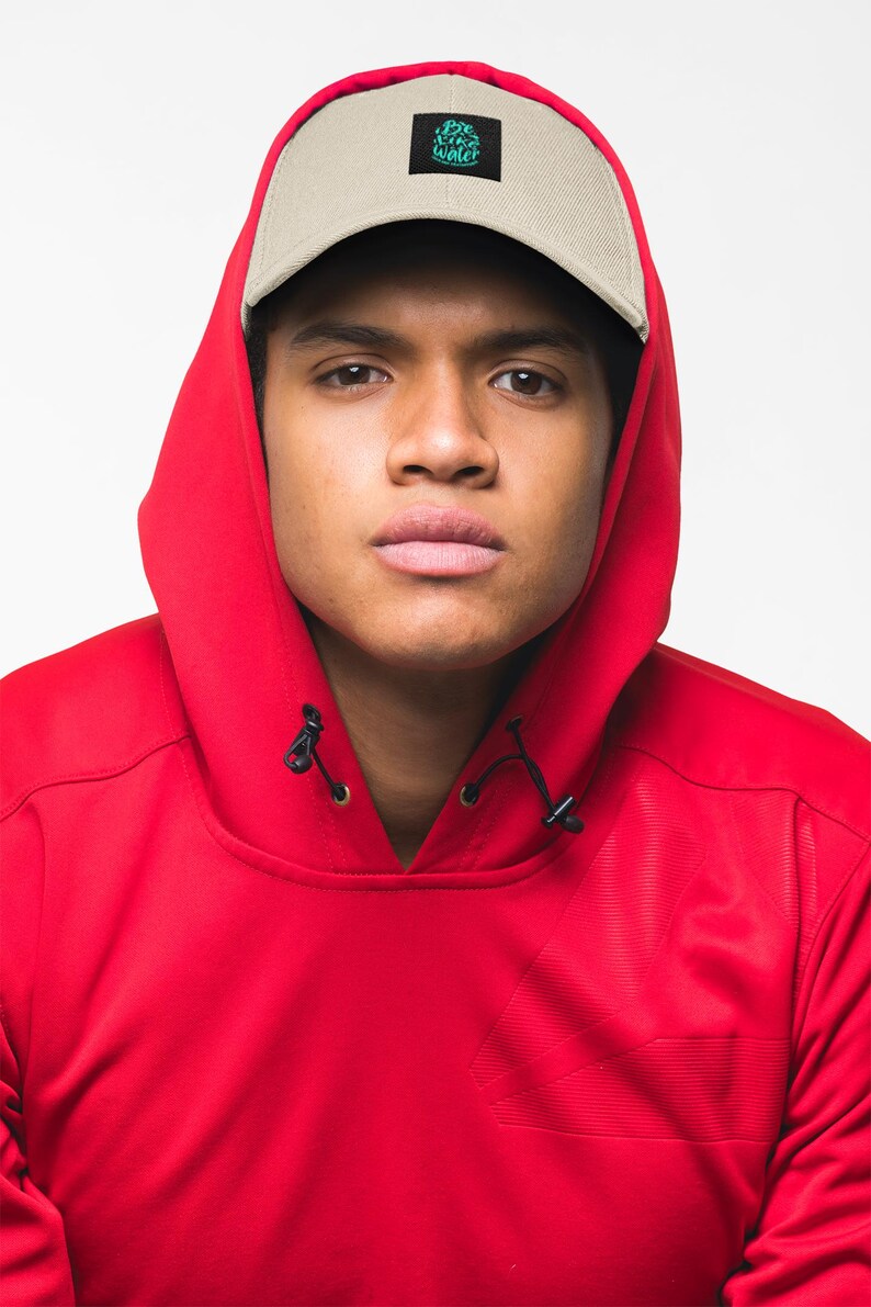 Embroidered Organic Baseball Cap - Casual Style, Eco-Friendly Gift, Summer Accessory, Outdoor Hat, Unique Sportswear image 1