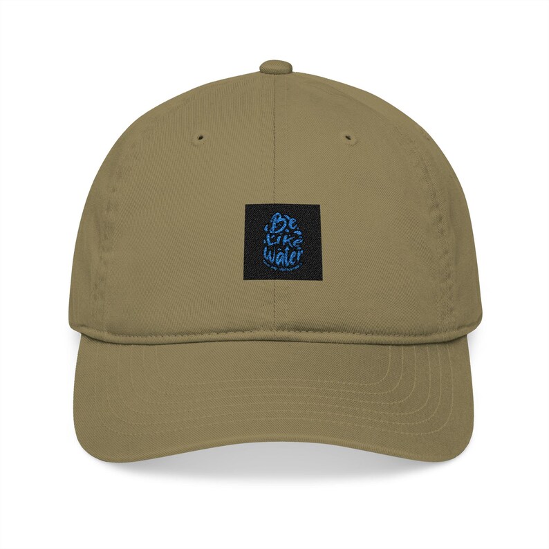 Embroidered Organic Baseball Cap - Casual Style, Eco-Friendly Gift, Summer Accessory, Outdoor Hat, Unique Sportswear image 3