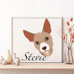 Cartoon Pet Portrait, Custom Pet Portrait, Cartoon Portrait from Photo, Cartoon Dog Portrait, Cartoon Cat, Head and Neck, Digital Download