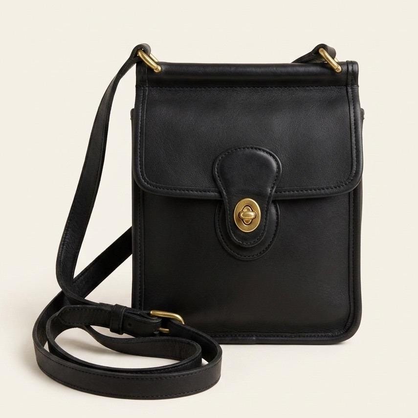 Vintage Coach Turnlock Bag - Etsy