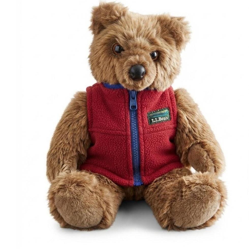 Ll Bean Bear - Etsy