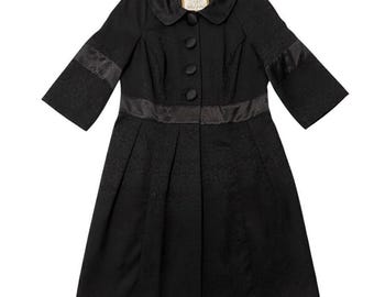 Chaqueta formal Baby Phat Vtg de brocado negro, talla 2XL, años 2000, años 90, Old Money