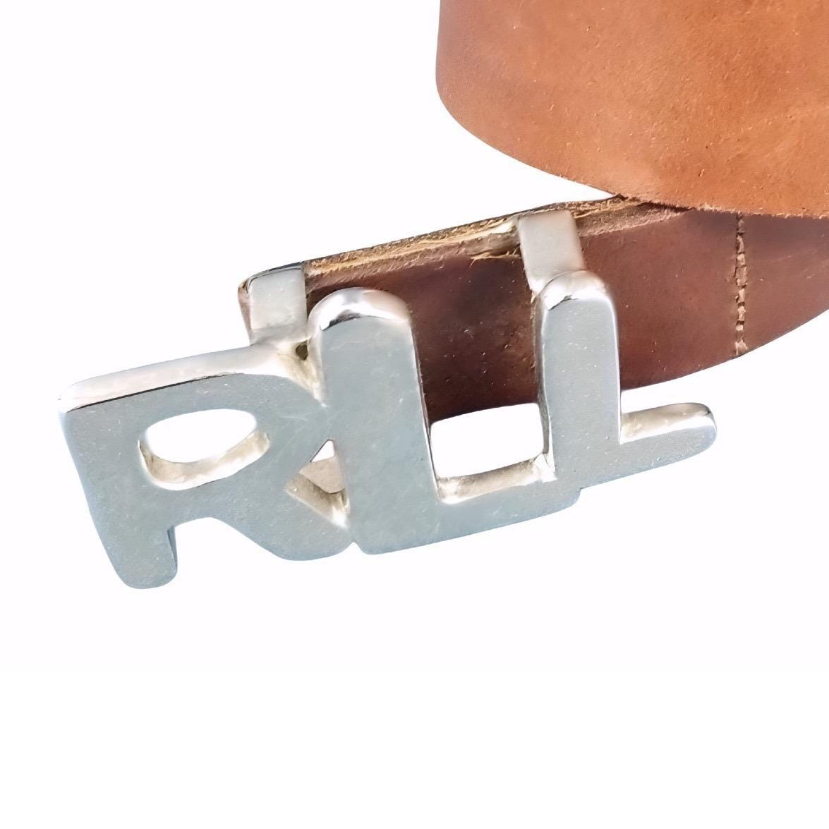 Unique Find! Lauren Ralph Lauren Vtg Brown Leather RLL  display picture 2