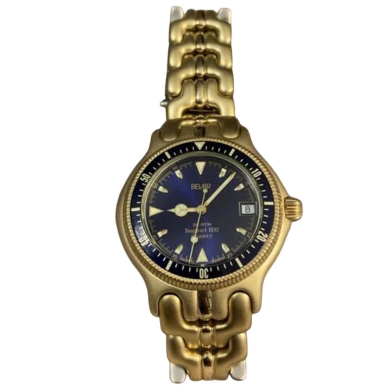 Belair Rare Luxury Ladies Watch Pearl Dial Two-Tone Bracelet  display picture 1