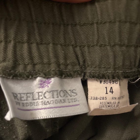 Reflections by Eddie Bauer Button Front Midi Skir… - image 4