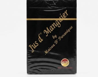 Scellé ! Jeu de cartes Jus d' Manguier - Promo Liqueur française Maison D' Puranique