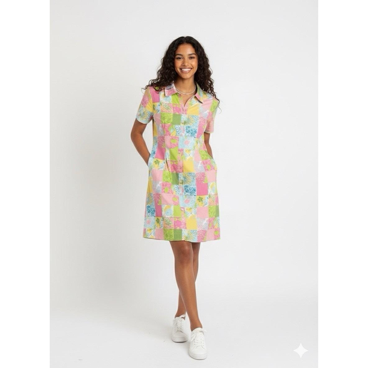 Robe Lilly Pulitzer Neuve Sans étiquette – Taille M, Style Mini Turquoise & Orange
