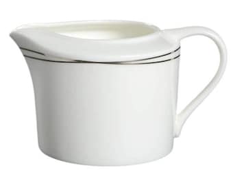 Lauren Ralph Lauren Vtg Vows White Stoneware Creamer Pitcher Minimalist Decor